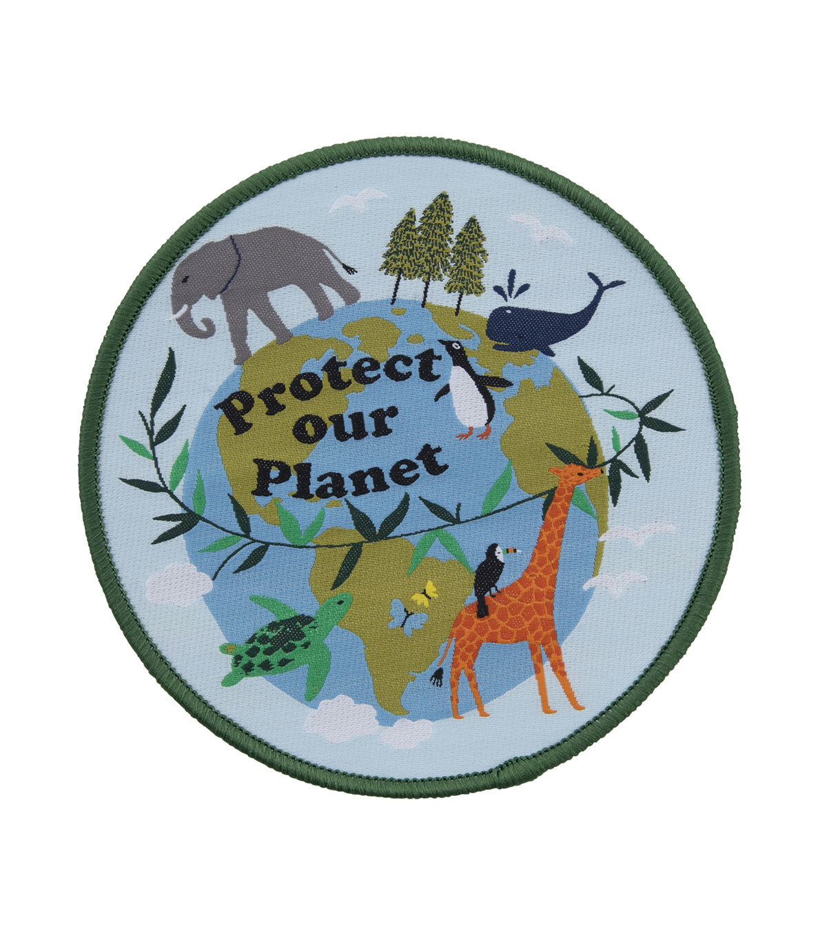 4 Protect Our Planet Iron On Patch by hildie & jo