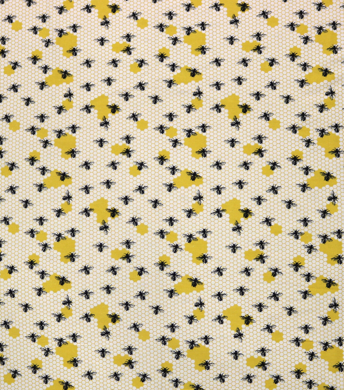 Bee Yellow 108 Wide Flannel Fabric