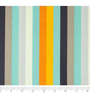 Singer Multicolor Retro Relax Quilt Cotton Fabric