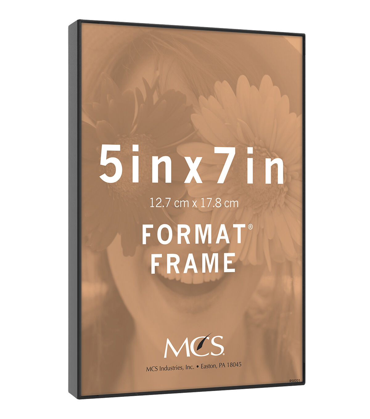 MCS 5x7 Front Loading Black Wall Frame