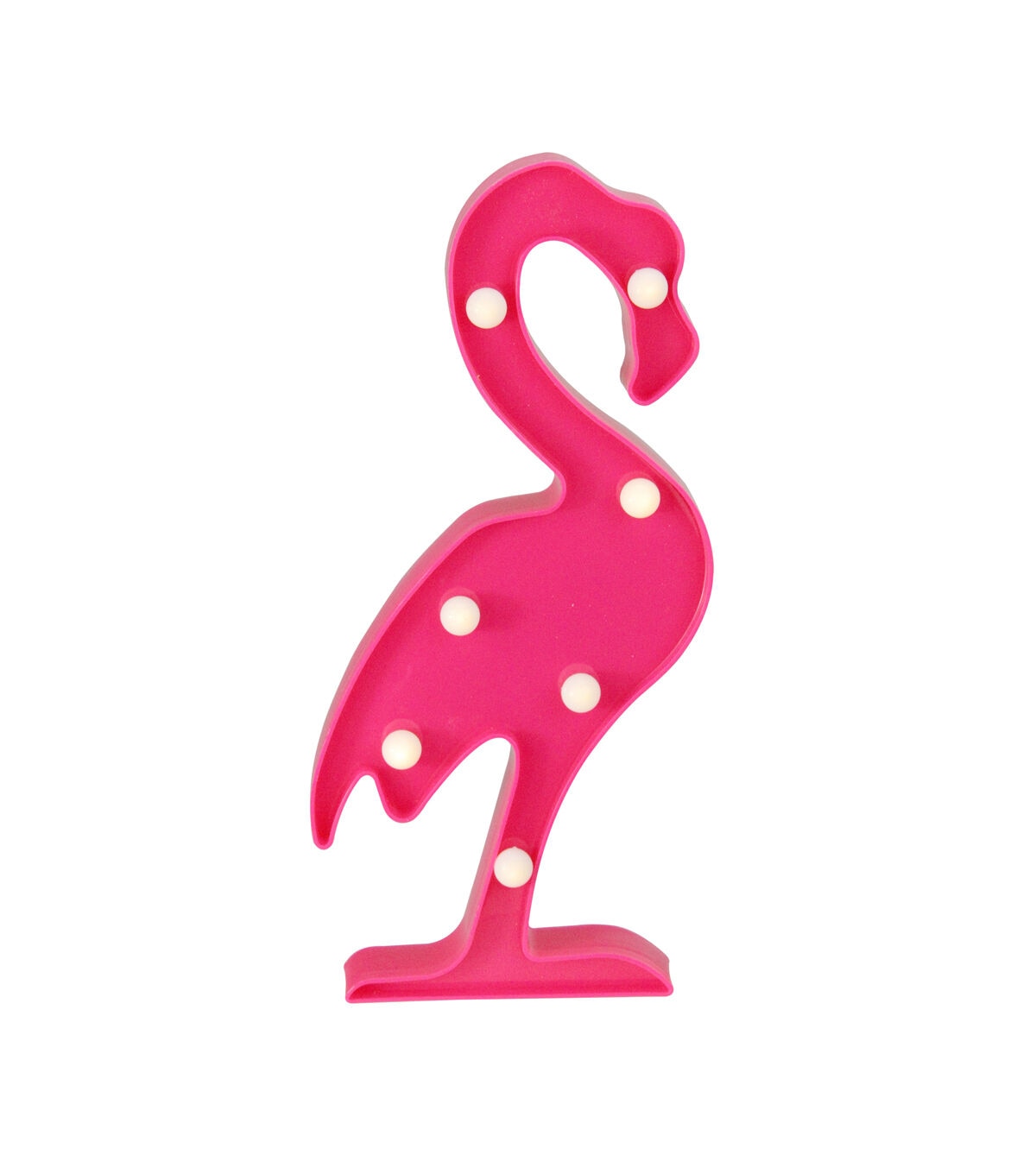 Northlight 11.75 Pink Flamingo LED Marquee Wall Sign