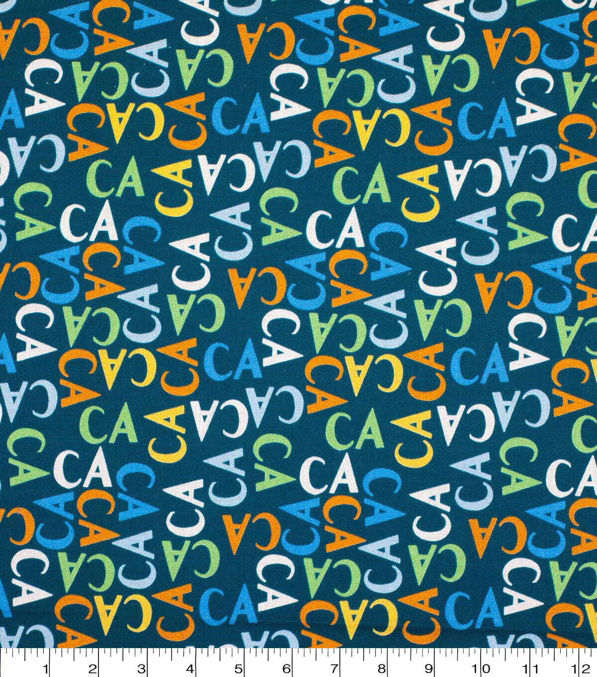 California Cotton Fabric Abbreviation Dot