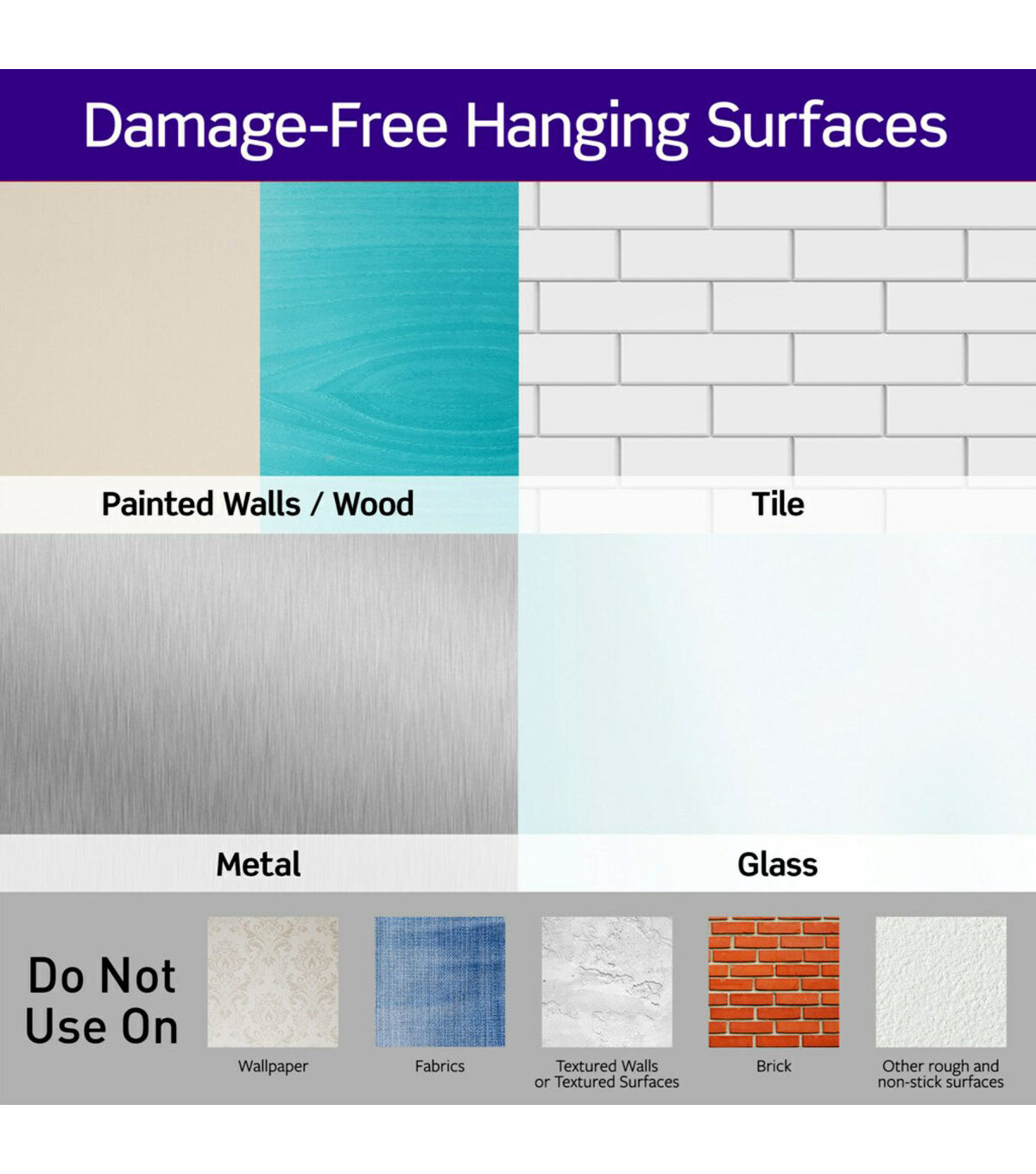 Command 108ct Mini Adjustable Decorating Clips & Strips