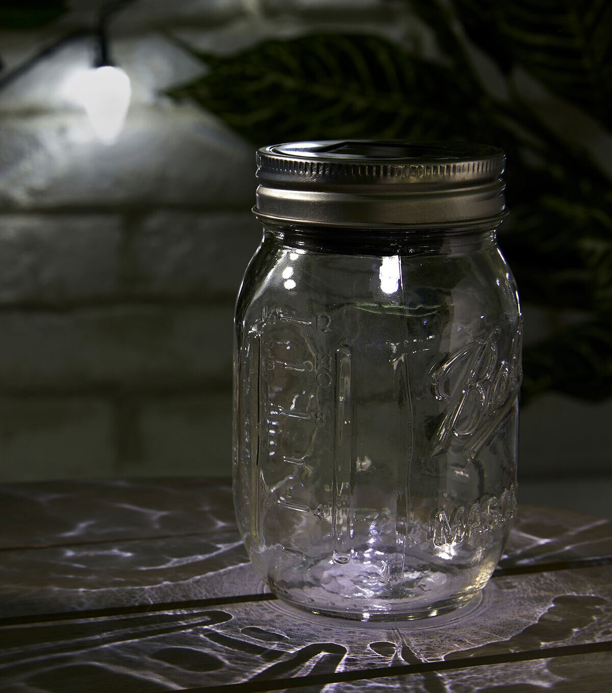 3 Mason Jar With Solar Lid by Park Lane