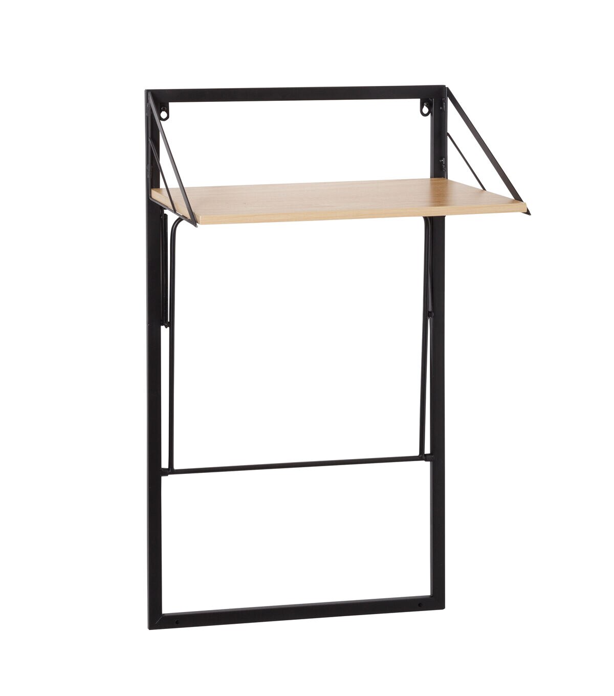 Honey Can Do 18 x 55 Wall Mounted Hamper With Canvas Laundry Bag