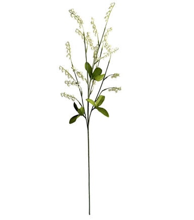 32 White Lily of the Valley Stem by Bloom Room