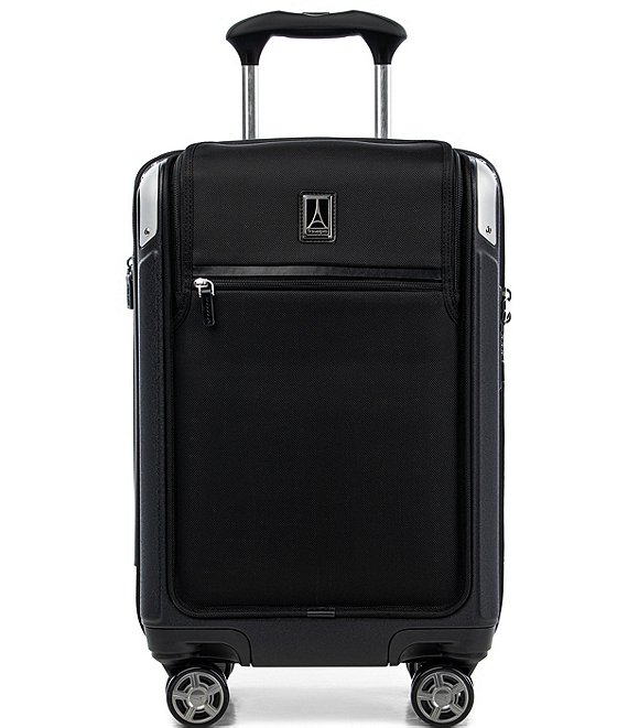 Platinum Elite Compact Business Plus Carry-On Expandable Hardside Spinner Suitcase