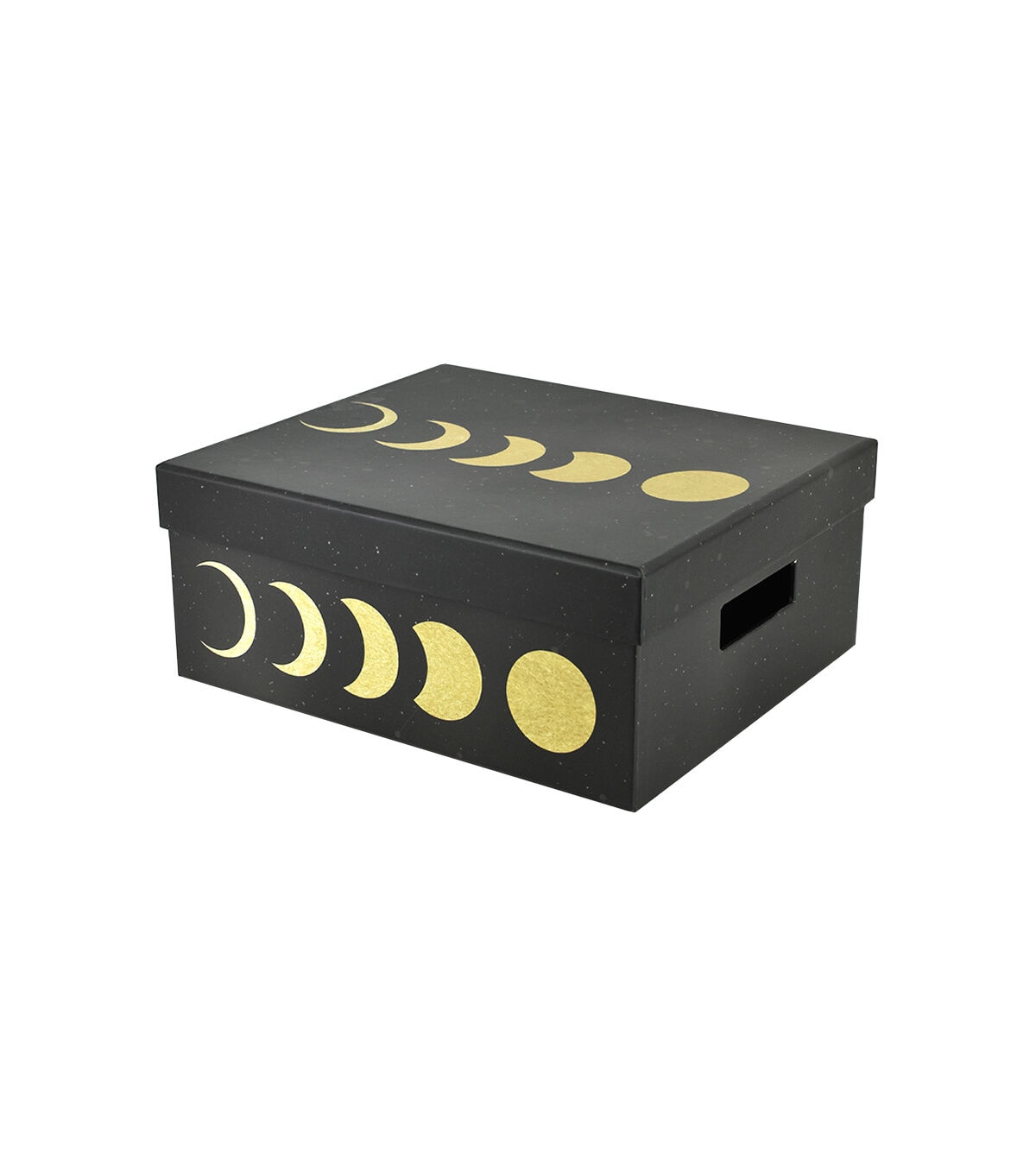 13 Moon on Black Rectangle Box by Place & Time
