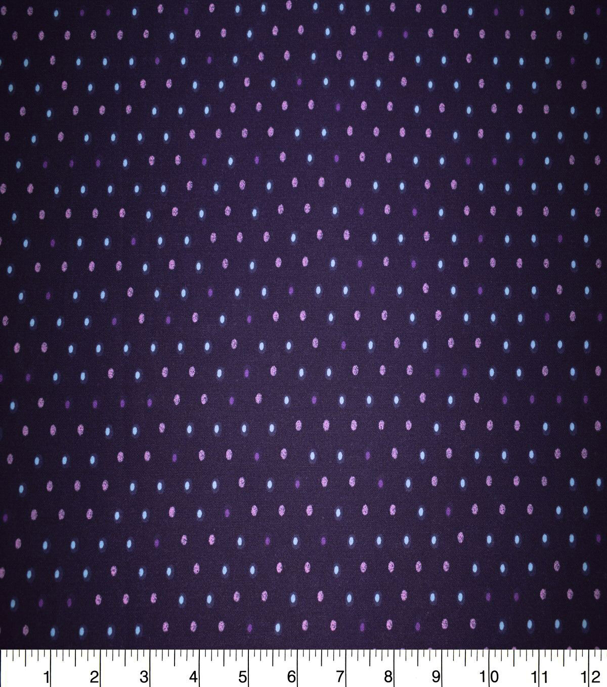 Purple & Pink Pin Dots Quilt Cotton Fabric by Quilter's Showcase