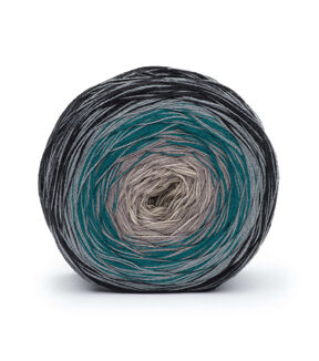 Red Heart It's A Wrap Rainbow Fine Weight Cotton Blend Yarn 3 Bundle