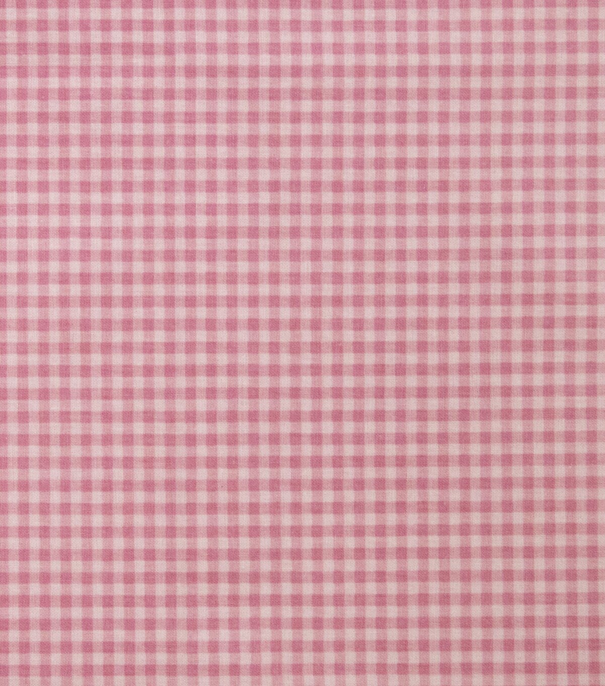 Gingham Tonal Pink Cotton Fabric by Keepsake Calico