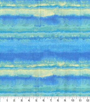 Fabric Traditions Blue Tie Dye Blender Cotton Fabric by Keepsake Calico