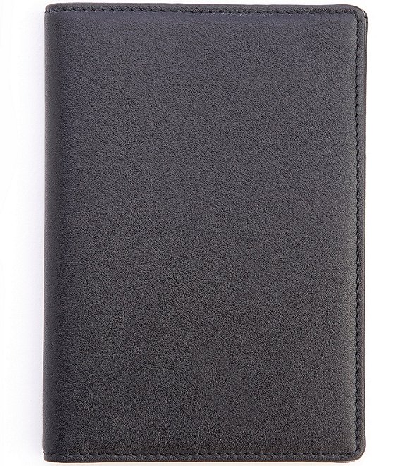 RFID Blocking Leather Passport Wallet