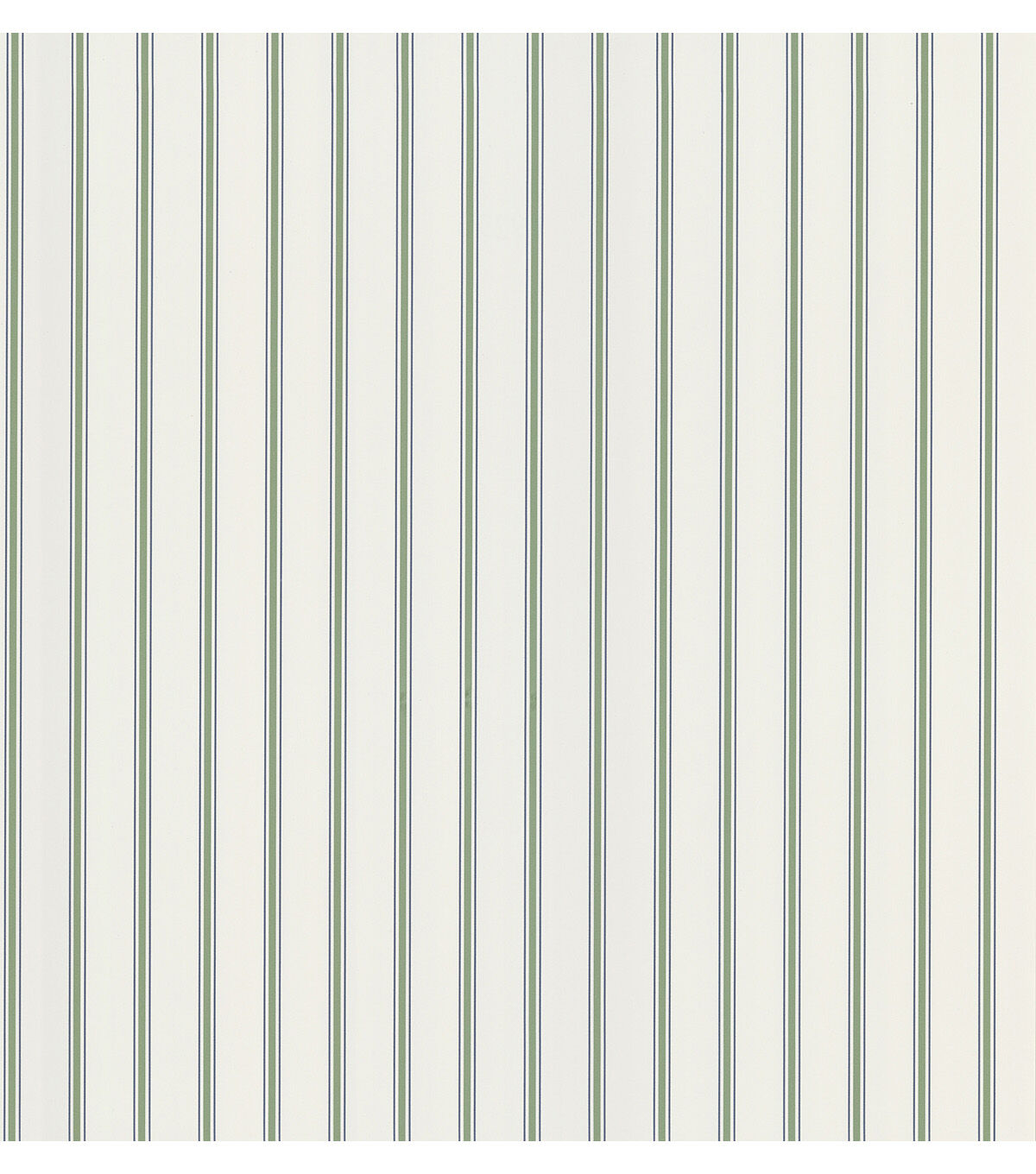 Harry Green Pinstripe Wallpaper Sample