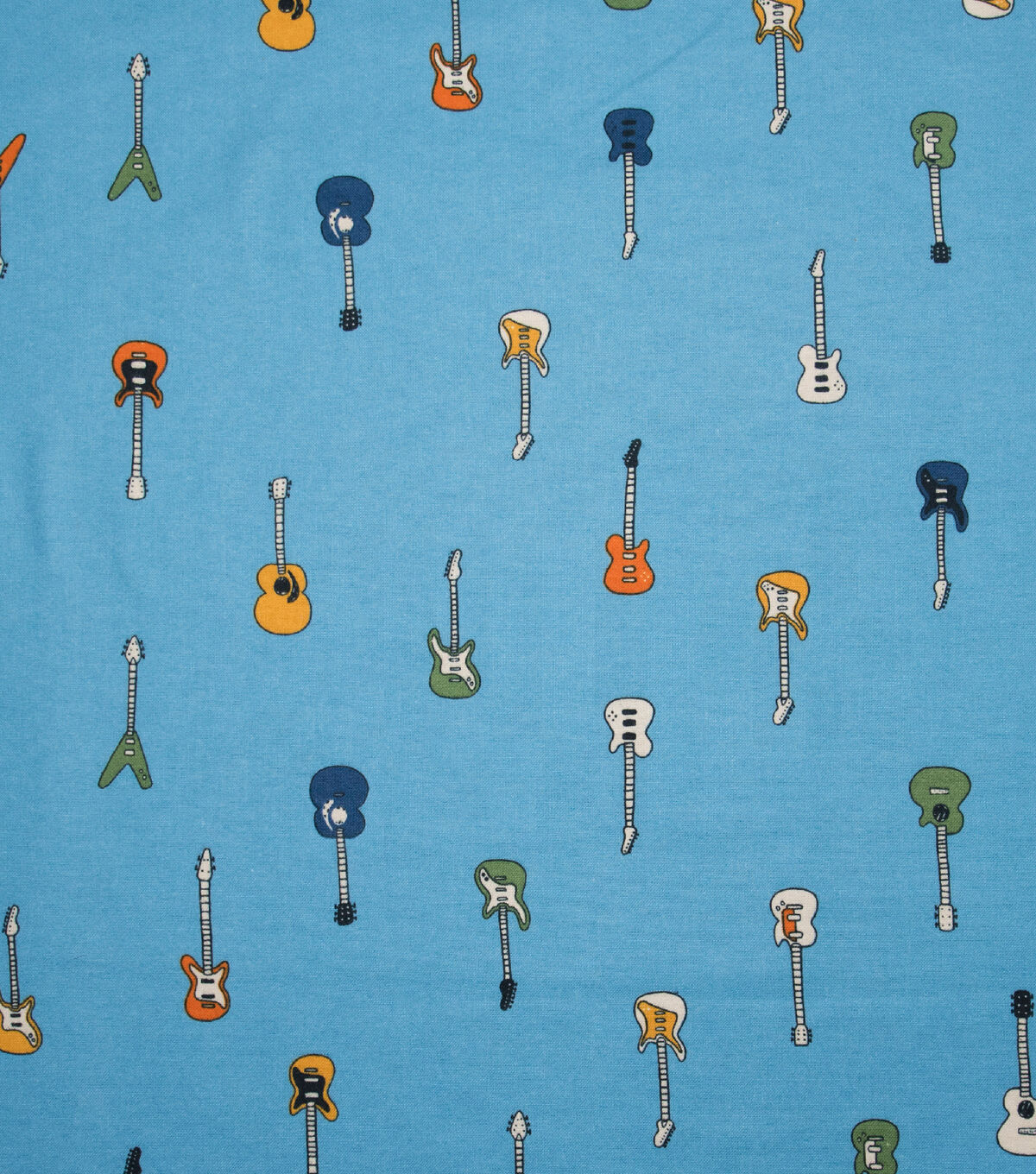 POP! Guitar Super Snuggle Flannel Fabric