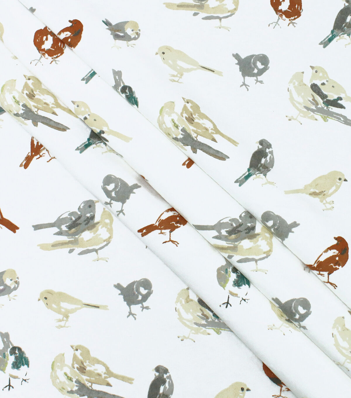 Birds Super Snuggle Flannel Fabric