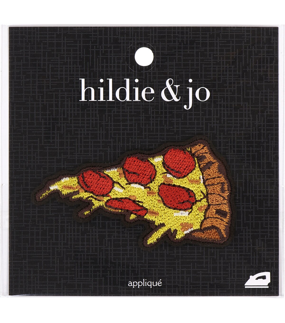3 x 1.5 Pizza Slice Iron On Patch by hildie & jo