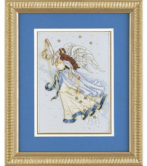 Dimensions 5 x 7 Twilight Angel Counted Cross Stitch Kit