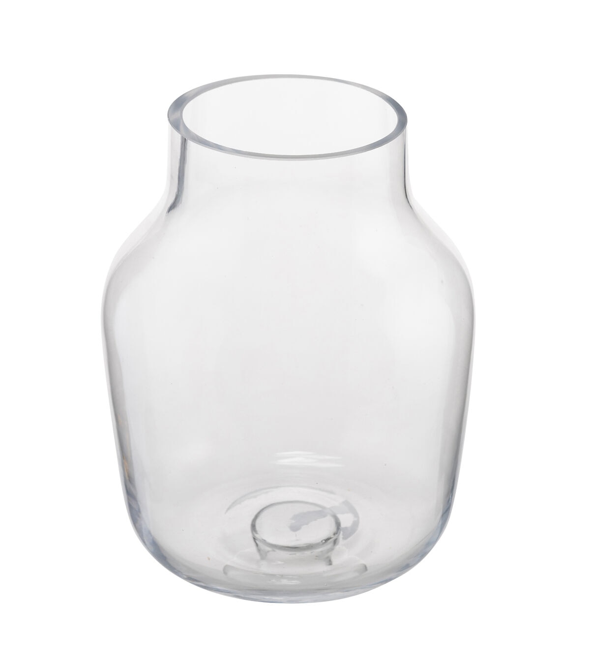 7'' Clear Glass Vase by Bloom Room