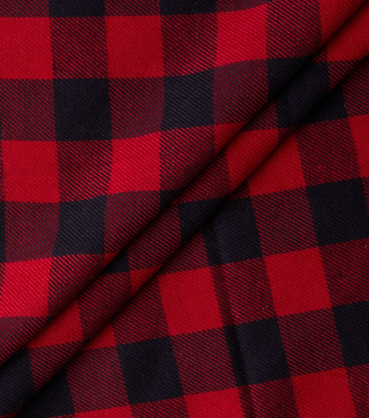 Eddie Bauer Red Buffalo Check Yarn Dyed Cotton Fabric
