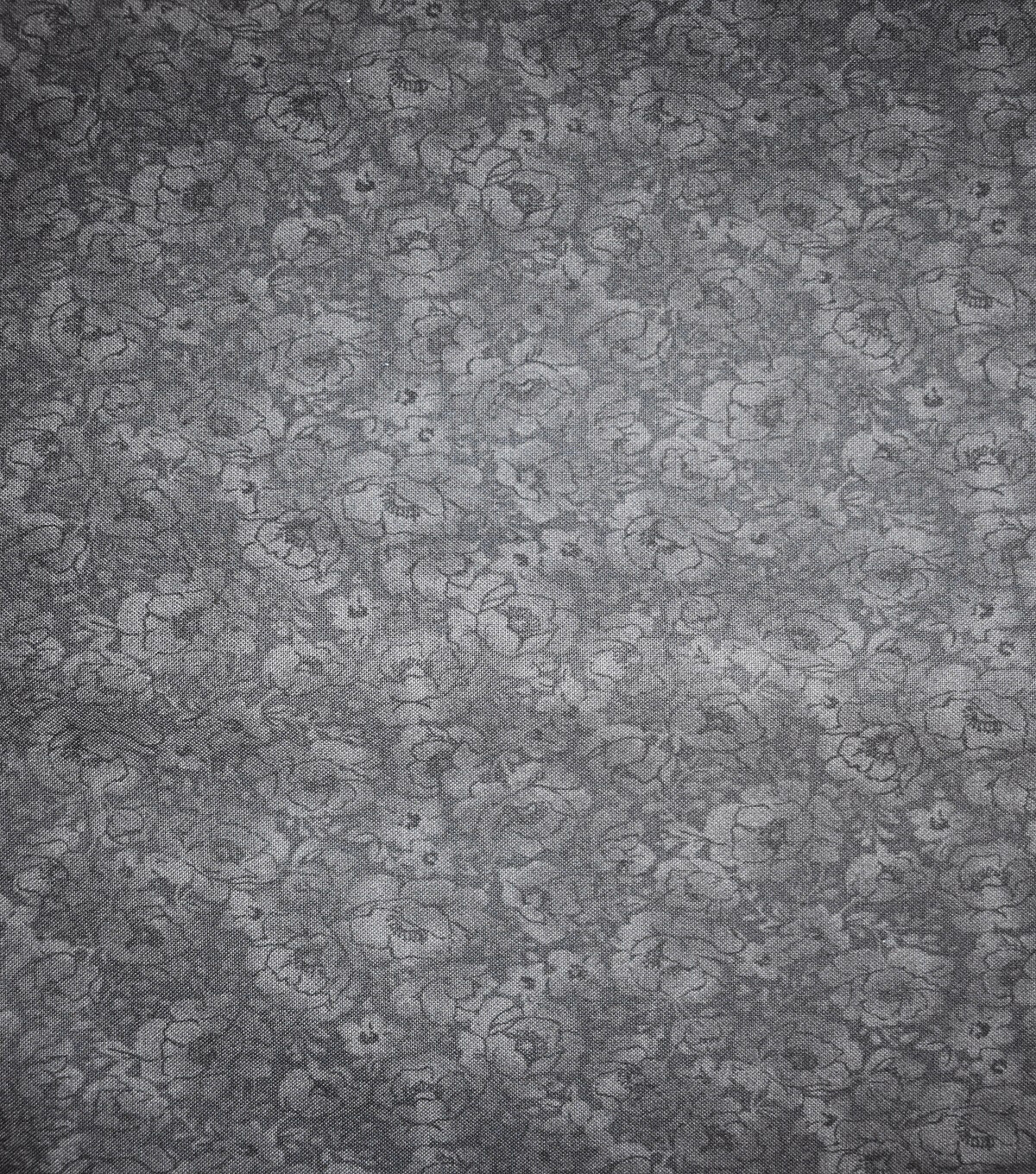 Poppies on Gray Quilt Cotton Fabric by Keepsake Calico