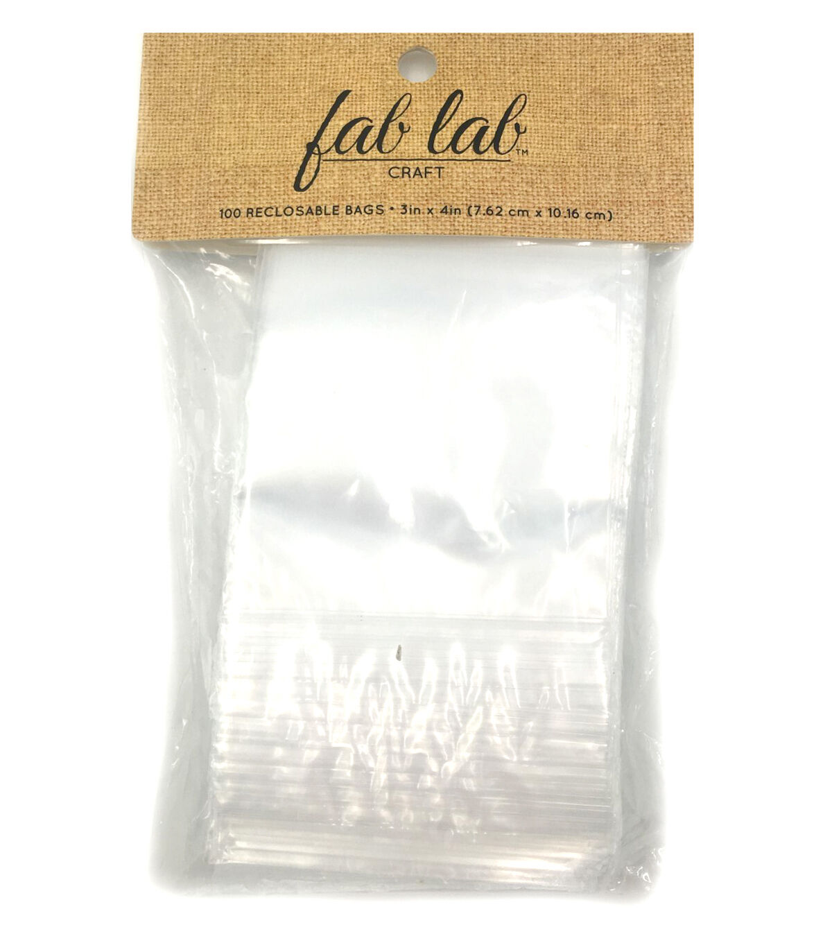 Reclosable Storage Bags 3X4 100 Pkg