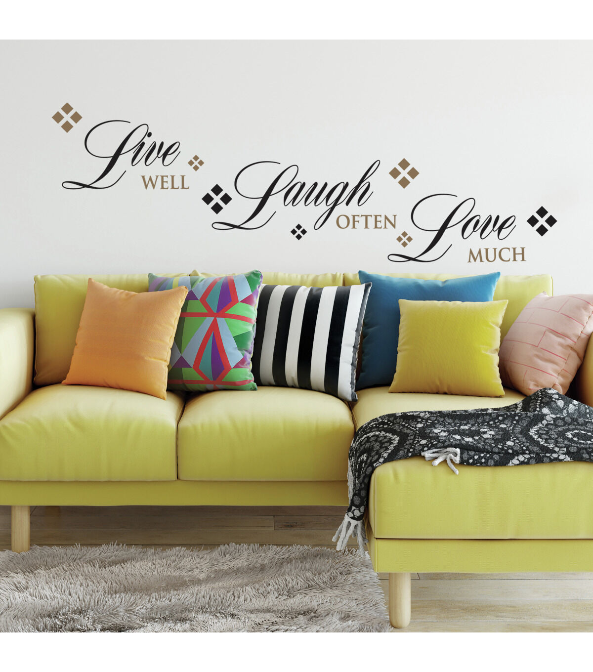 RoomMates Wall Decals Live Laugh Love