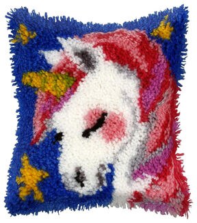 Orchidea 10 Unicorn Canvas Latch Hook Kit 4080