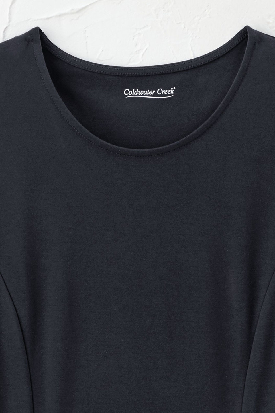 Destinations by Coldwater Creek® 3/4-Sleeve Seamed Dress