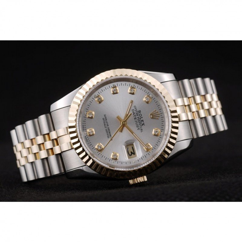 Superclone Rolex Datejust 36mm White Dial SRL10