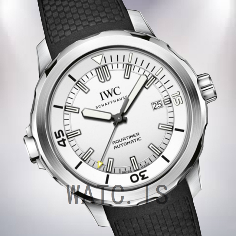 IWC Aquatimer IW329003 44mm Men's White Dial Silver-tone