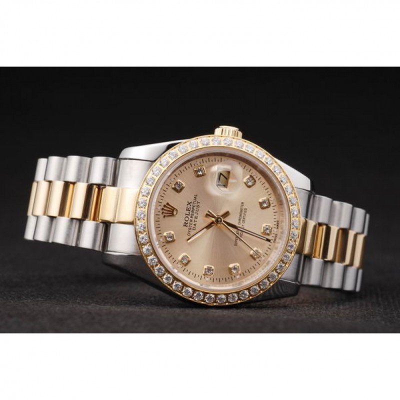 Superclone Rolex Datejust 36mm Gold Dial SRL40