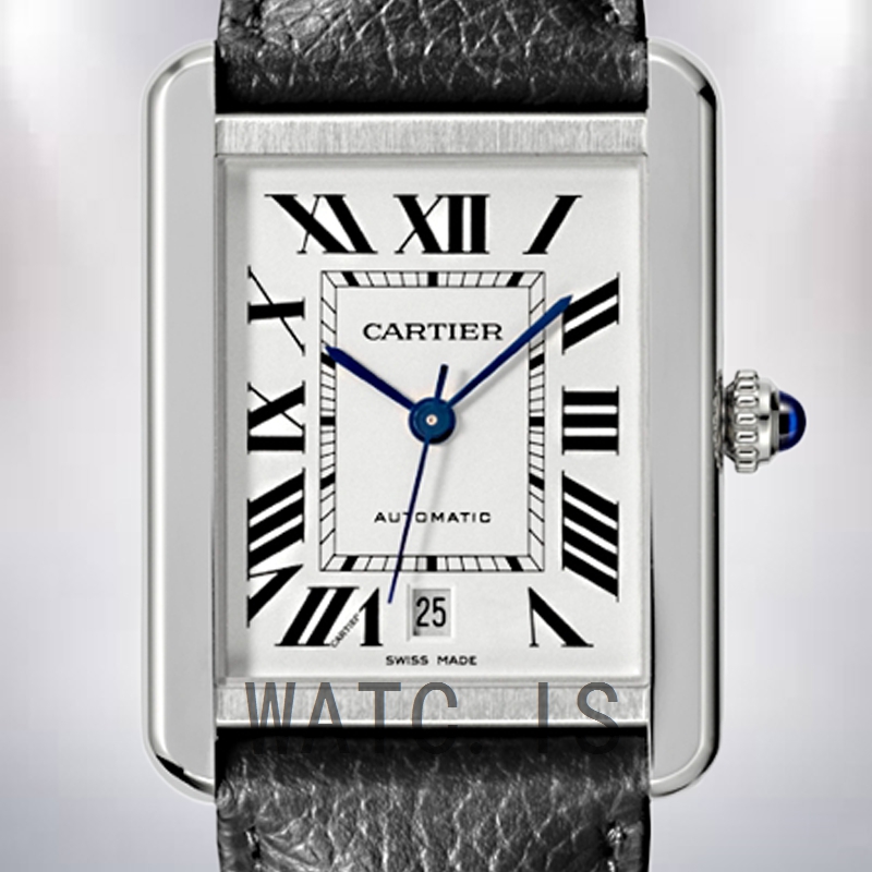 Cartier Tank Solo WSTA0029 Men's 31mm Silver-tone