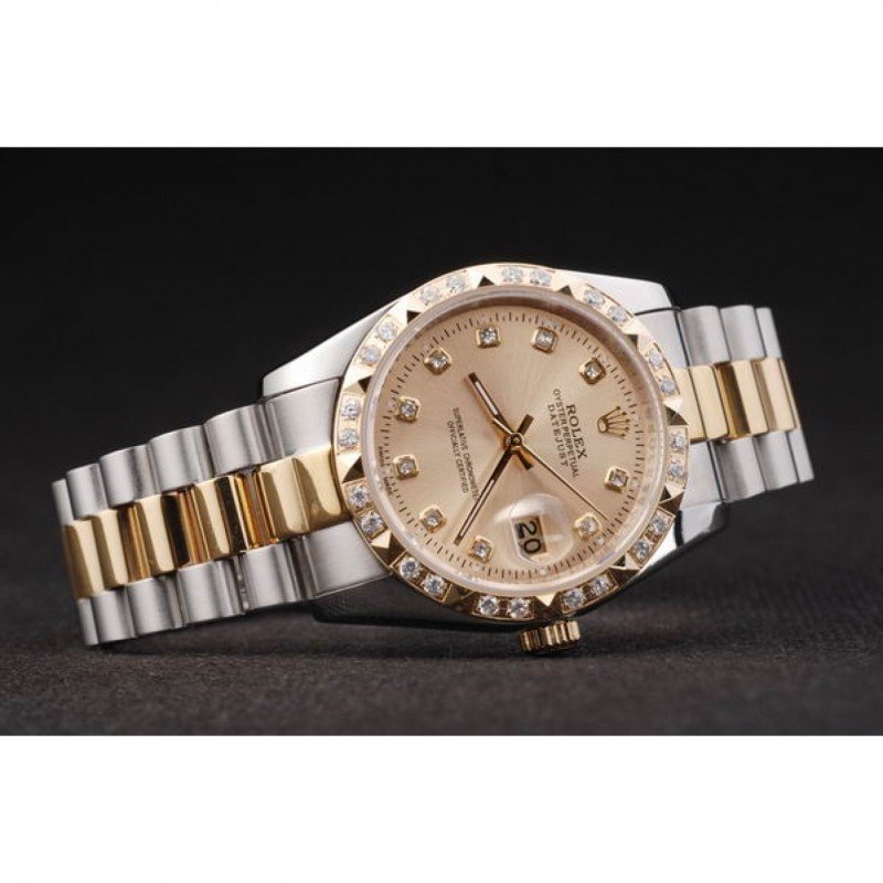 Superclone Rolex Datejust 36mm Gold Dial SRL41