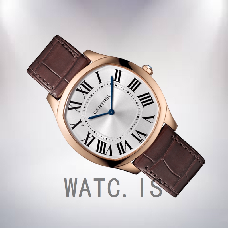 Cartier Drive Men's 41mm WGNM0006 Quartz Rose Gold-tone