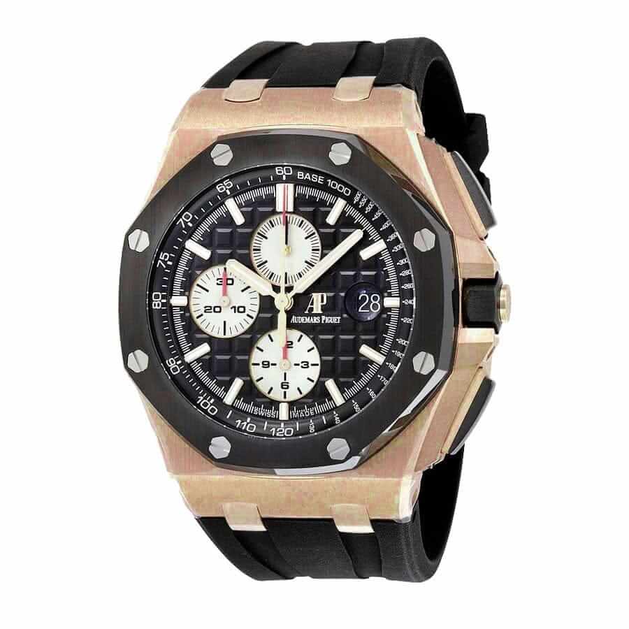 Audemars Piguet Rose Gold Black Replica