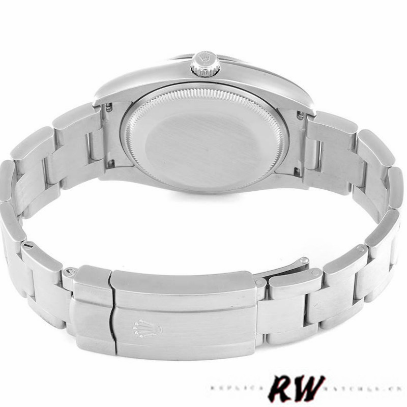 Rolex Oyster Perpetual Air King 114210 White Dial 34mm Unisex replica watch