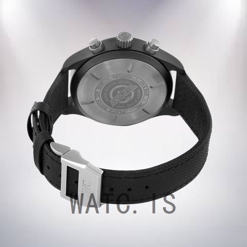 IWC Pilots Chrono IW389101 Men's 43mm Black Dial Automatic