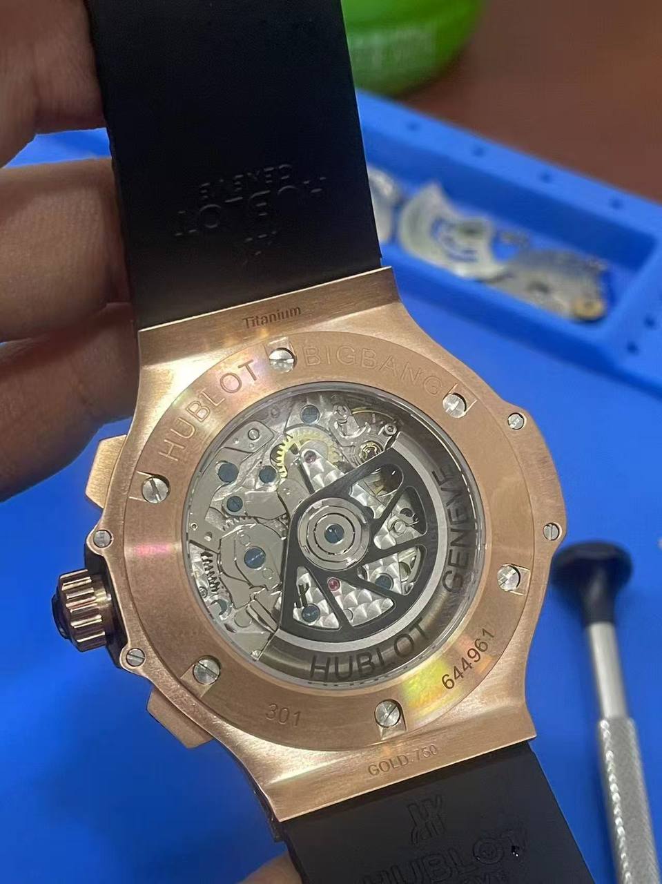 Hublot Big Bang Steel Rose 301.PB.131.RX Replica
