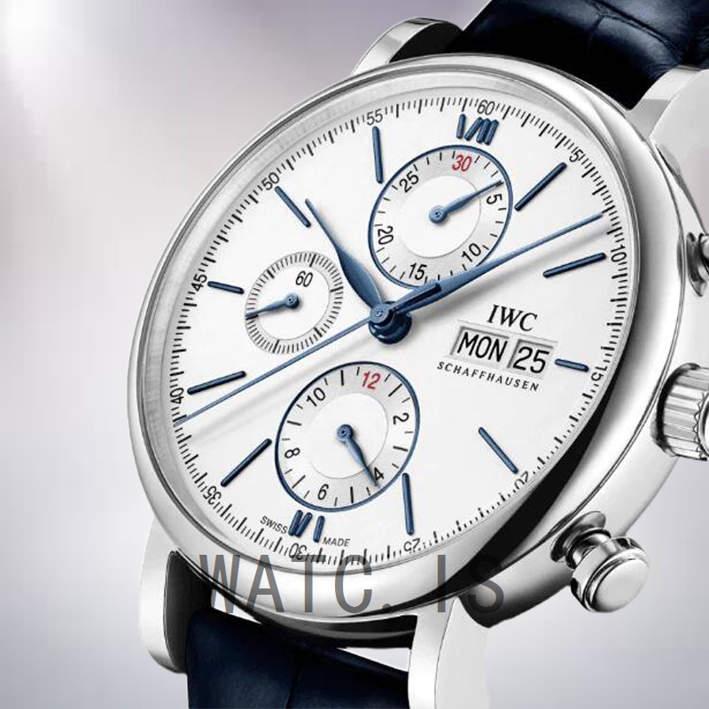 IWC Portofino Chronograph IW391037 Men's 44mm/42mm White Dial