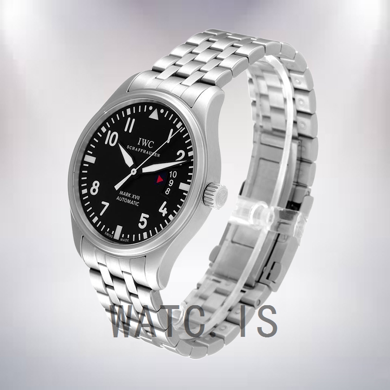 IWC Pilot Men's IW326504 43mm Black Dial