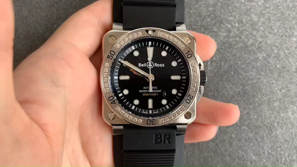 Bell Ross BR 03 92-D-BL-ST/SRB Black Dial