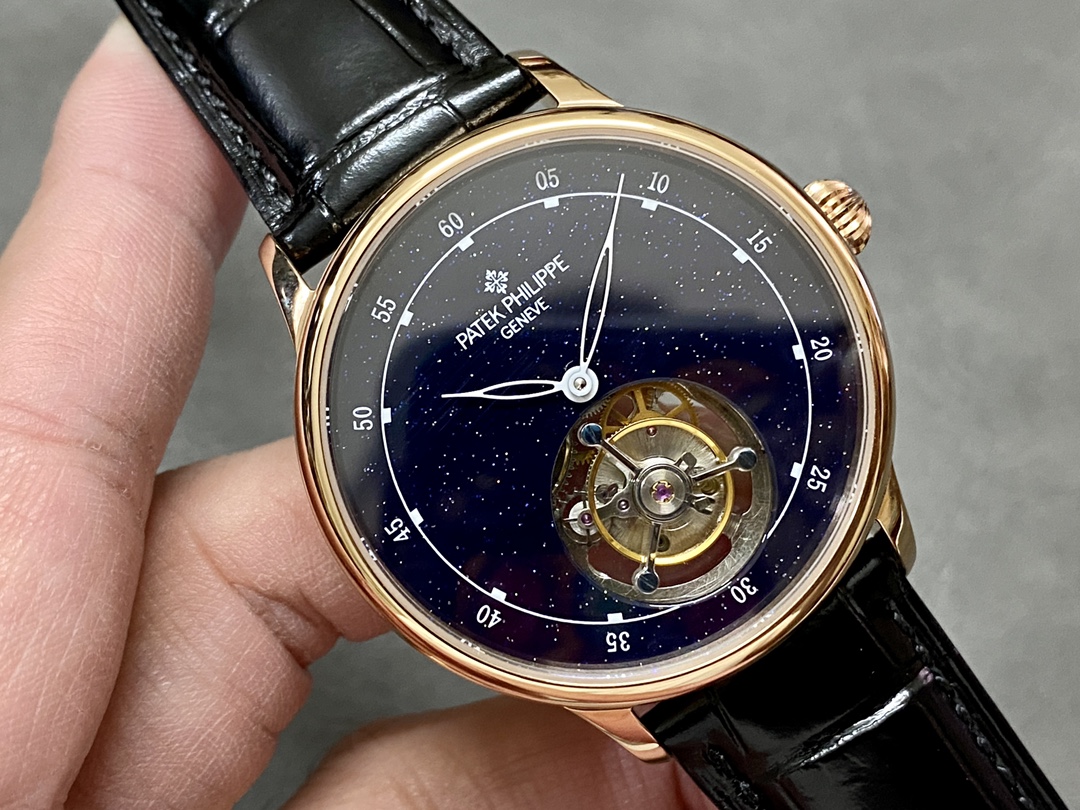 Patek Philippe Grand Complications Sky Moon Tourbillon Rose Gold 6102P 001 Watch