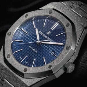 Audemars Piguet Frosted AP Blue Replica