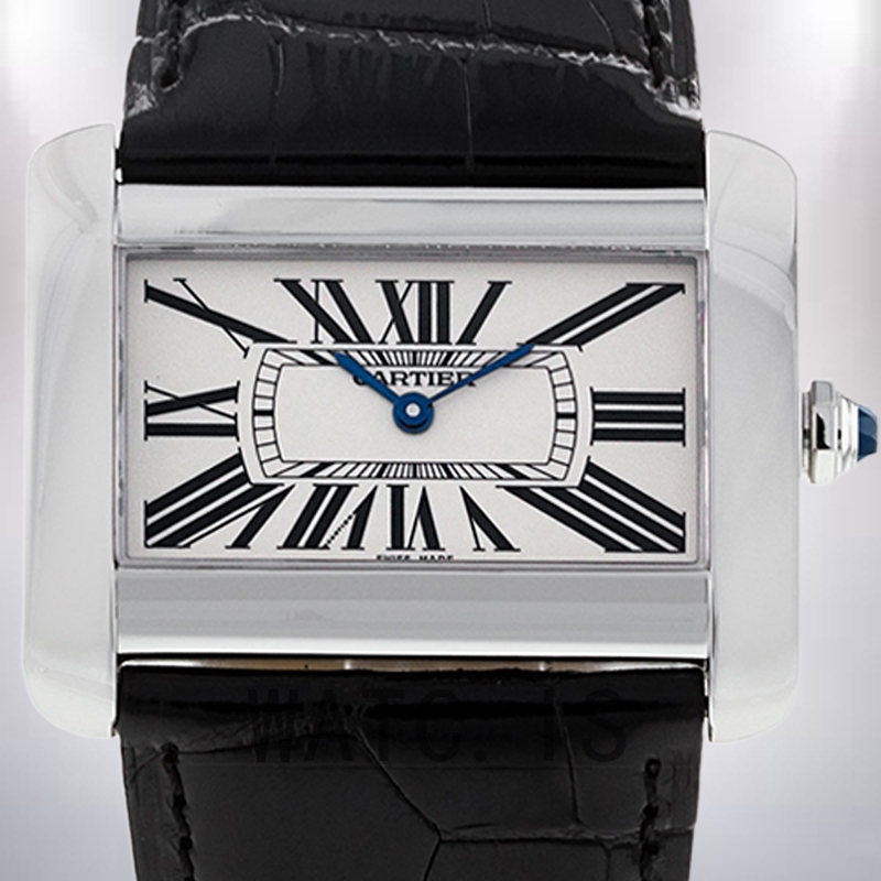 Cartier Tank Divan W6300655 40mm Men's Quartz