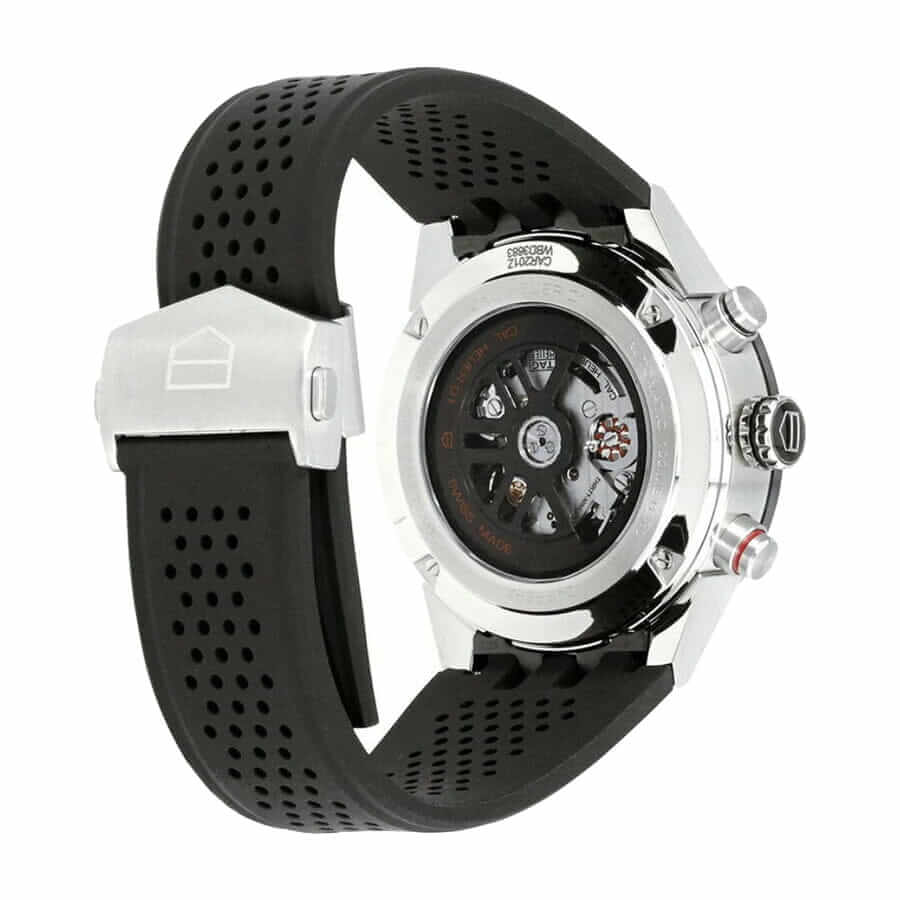 TAG Carrera Black Rubber Replica