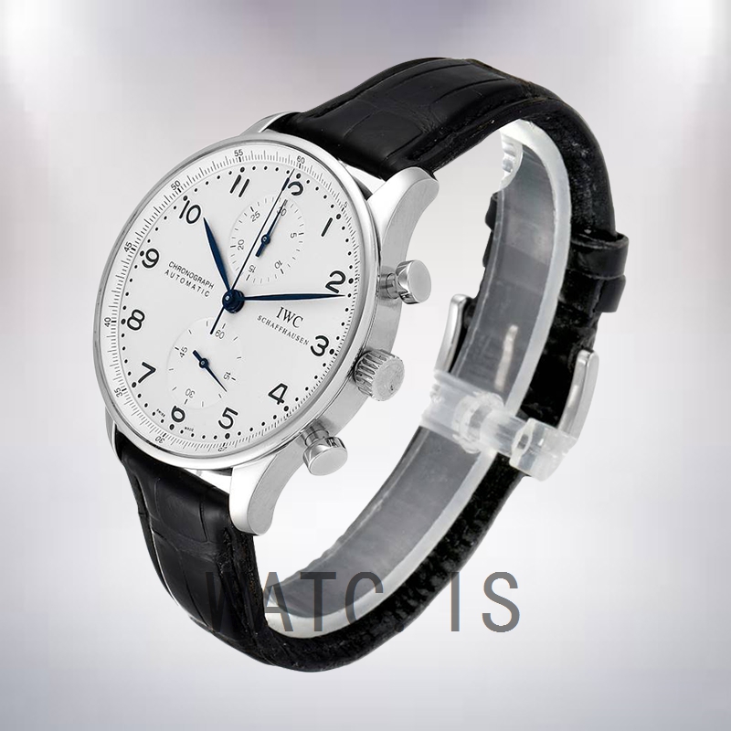 IWC Portuguese Chrono 42mm IW371446 Men's Automatic Silver-tone