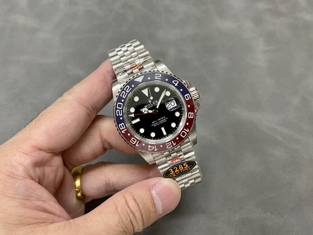 Rolex GMT-Master II 126710BLRO Stainless Steel Black Dial 40MM Mens Replica Watch