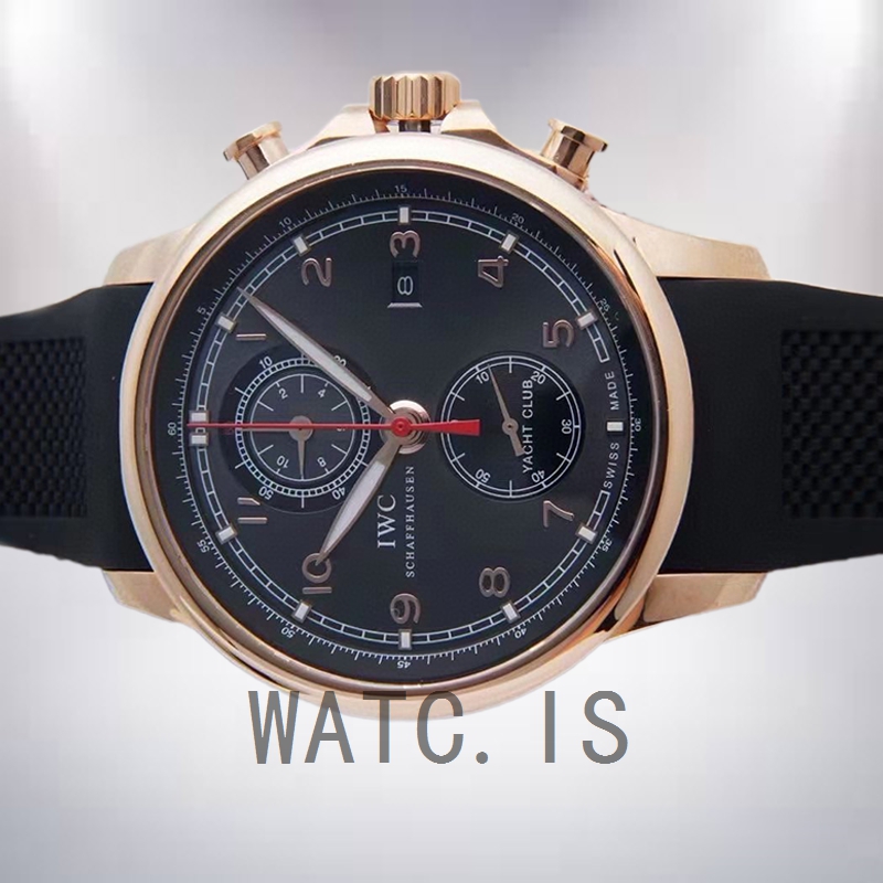 IWC Portuguese Chrono IW390505 43mm/40mm Men's Rubber Band