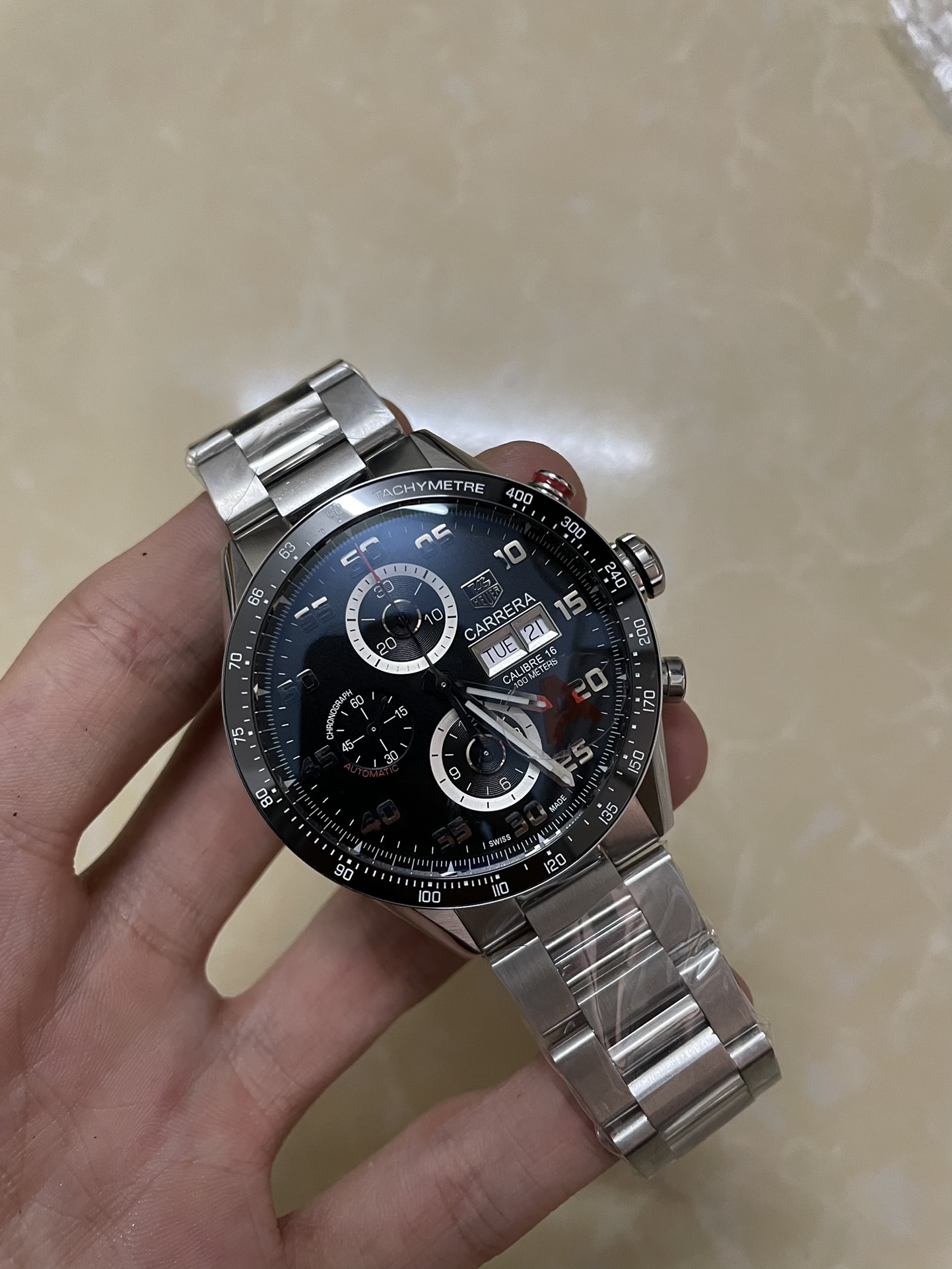 TAG Heuer Carrera Calibre 16 Day Date CBN2A1AA.BA0643 Automatic 43mm